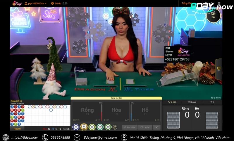Casino SEXY 8Day – Sòng bạc trực tuyến đẳng cấp hàng đầu 5 Giao dien sanh Casino SEXY 8Day - Hinh 4
