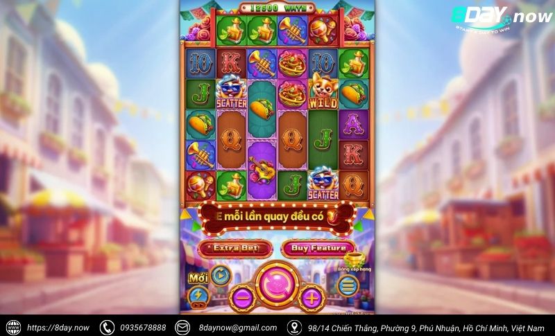 CHILIHUAHUA 8Day - Quay hũ Mexico, thưởng cực cay 2 Giao dien game CHILIHUAHUA 8Day - Hinh 1