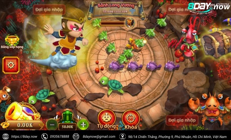 Bắn Cá 8DAY - Sảnh game bắn cá đổi thưởng uy tín #1 Việt Nam 6 Giao dien sanh Ban Ca 8Day - Hinh 3