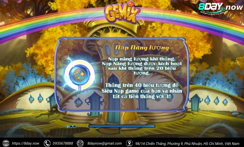 Slots 8DAY - Sảnh chơi game nổ hũ đổi thưởng uy tín #1 VN 10 Sanh game Slots 8DAY - Hinh 7: Tua game Gemix 8DAY