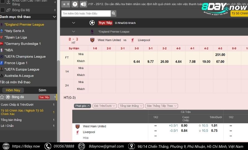 IM Thể Thao 8Day - Cá cược xanh chín, tỷ lệ hấp dẫn 4 Giao dien cong cuoc IM The Thao - Hinh 3