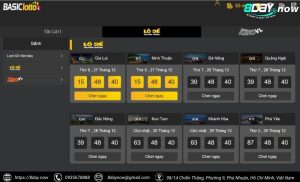 Xổ Số 8Day - Sảnh lô đề xổ số trực tuyến uy tín #1 Việt Nam 8 Giao dien sanh Xo So 8DAY - Hinh 5 - So De Truyen Thong