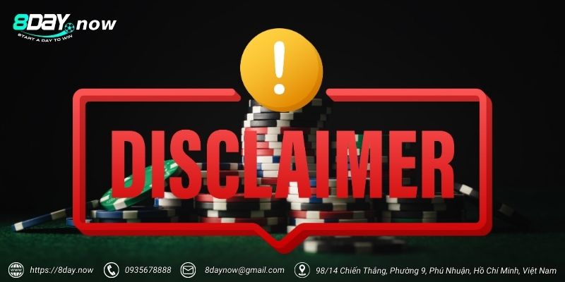 Tuyên Bố Miễn Trừ Trách Nhiệm của 8DAY 9 Pham vi ap dung mien tru trach nhiem cua 8Day